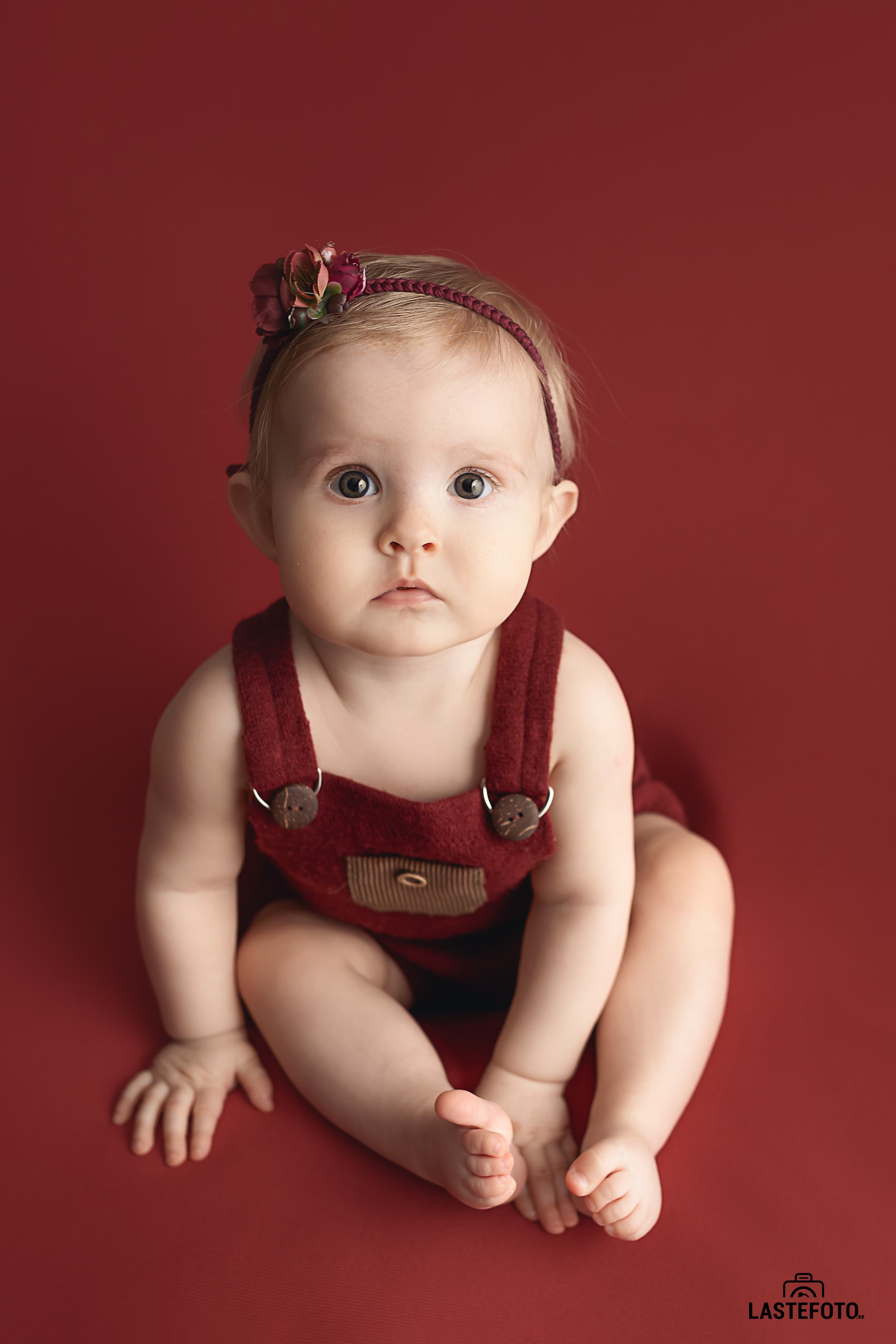 Baby photo session in the studio in Tallinn