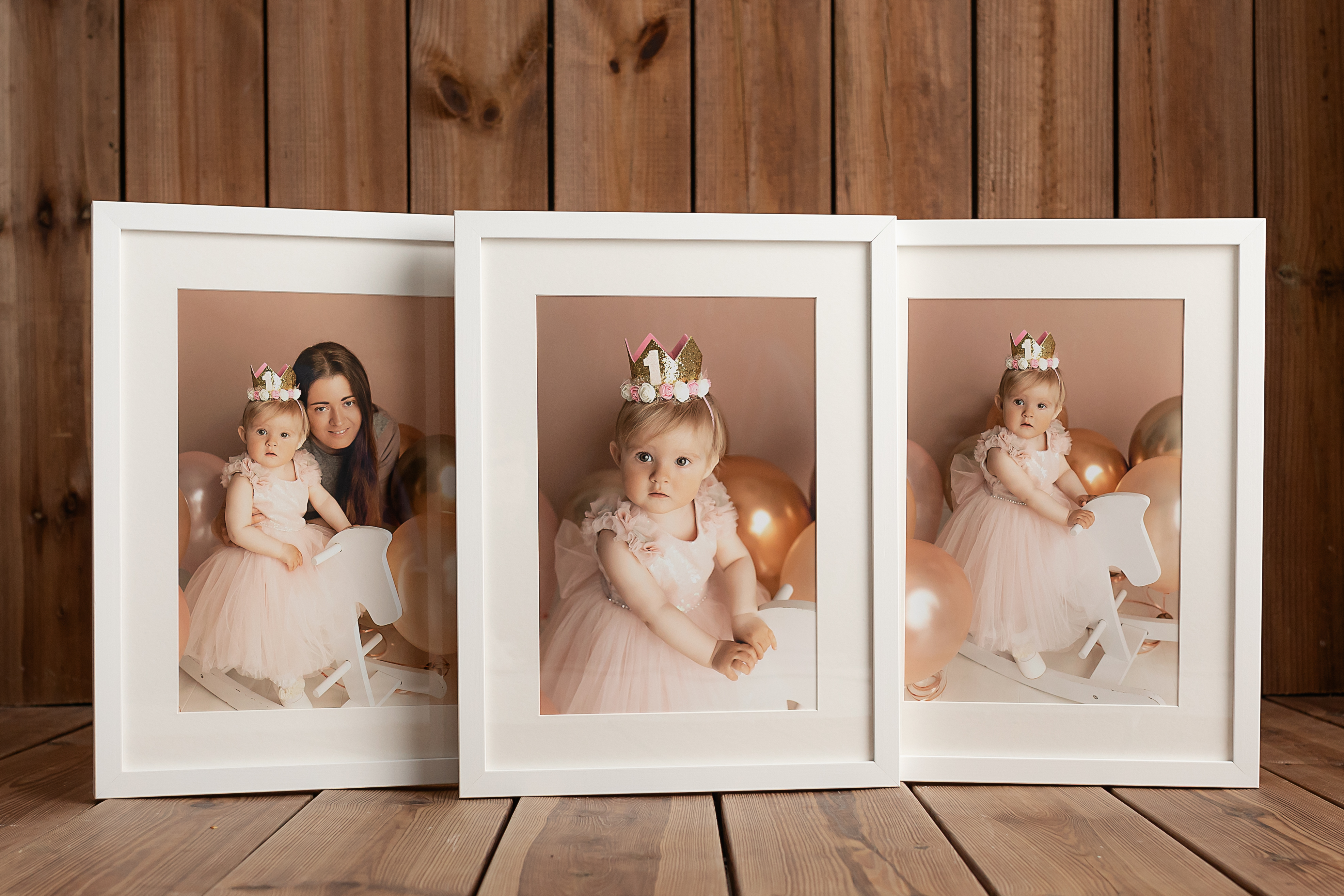Framed pictures as a result of photo shoots