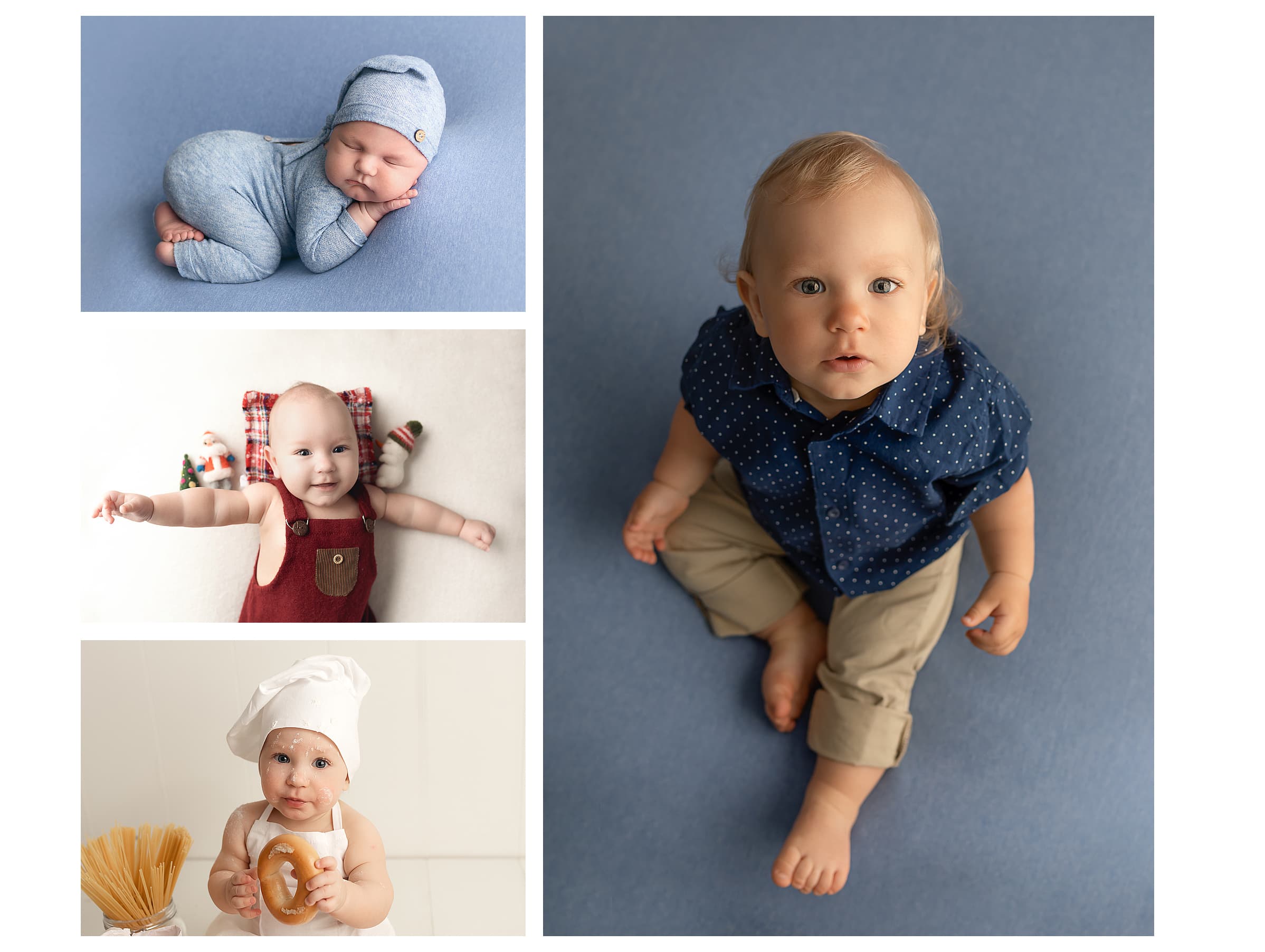 Baby studio session: 6-month-old
