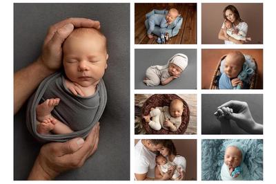 Newborn photo shoot in Tallinn, sample images