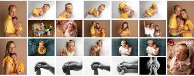 Newborn photo session, babygirl 8 days old