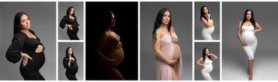 Pregnancy photo shoot in style of Vogue