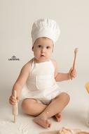 Baby photo shoot Little Cook