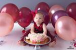Cake Smash, фотосессия на первый день рождения