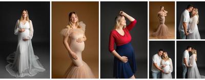 Студийная фотосессия беременности