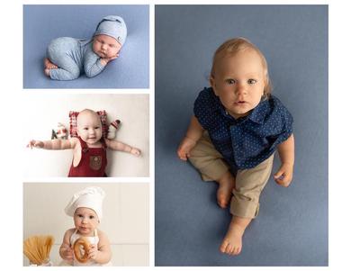 Первый год жизни малыша: 4 фотосессии в течение первого года жизни