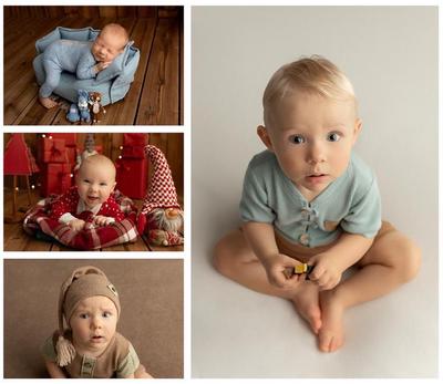 Первый год жизни малыша: 4 фотосессии в течение первого года жизни